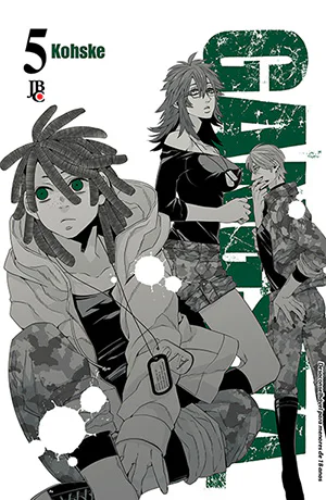 Capa de Gangsta #05, Editora JBC