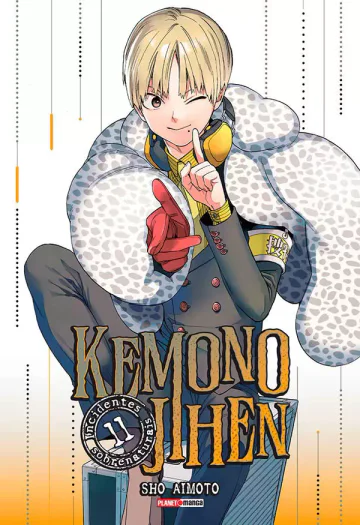 Capa de Kemono Jihen - Incidentes Sobrenaturais Vol. 11, Panini