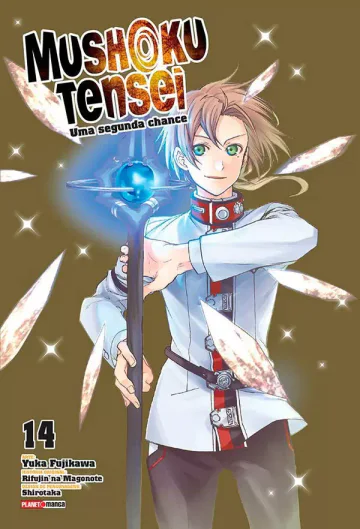 Capa de Mushoku Tensei: Uma Segunda Chance Vol. 14, Panini