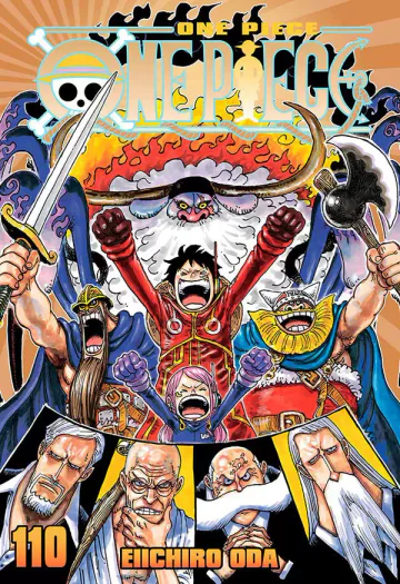 Capa de One Piece Vol. 110, Panini