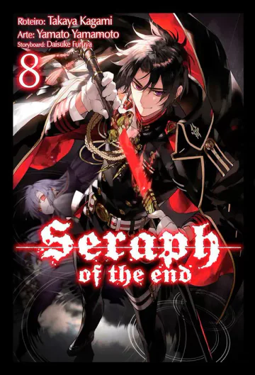 Capa de Seraph Of The End Vol. 8, Panini