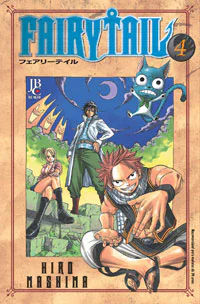 Capa de Fairy Tail #04, Editora JBC