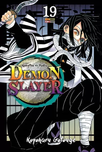 Capa de Demon Slayer - Kimetsu No Yaiba Vol. 19, Panini
