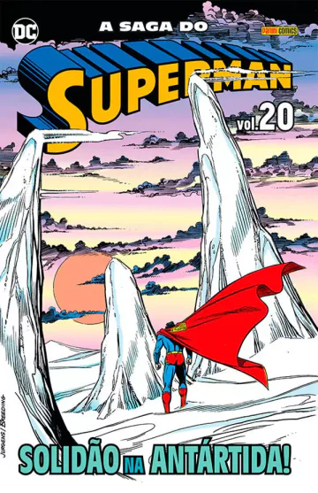 Capa de A Saga Do Superman Vol. 20, Panini