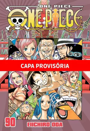Capa de One Piece Vol. 90, Panini