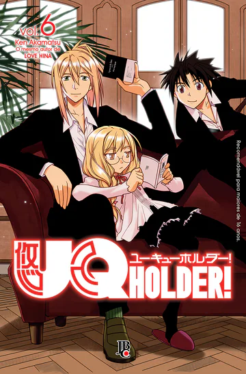 Capa de UQ Holder! #06, Editora JBC