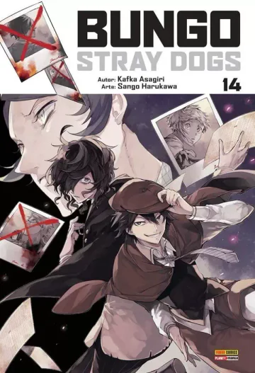 Capa de Bungo Stray Dogs Vol. 14, Panini