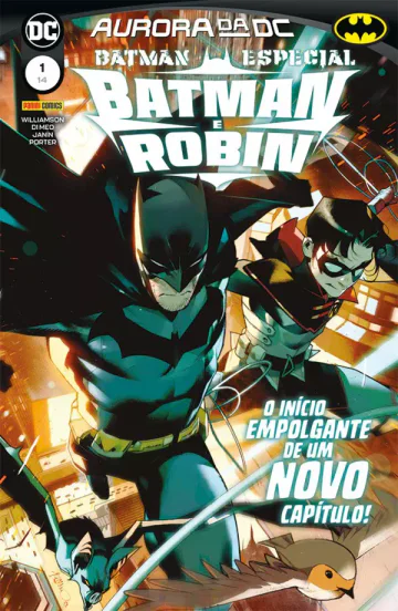 Capa de Batman Especial 01/14 - Batman E Robin Vol. 1, Panini