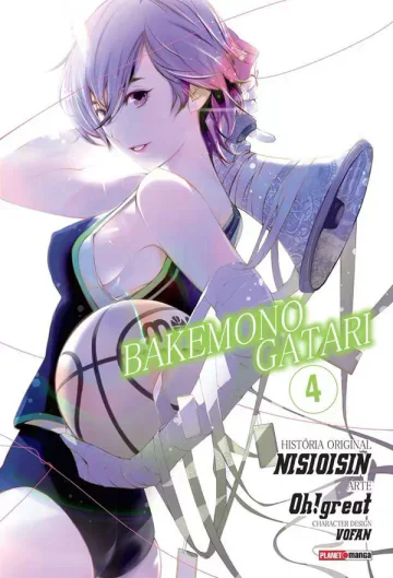 Capa de Bakemonogatari Vol. 4, Panini