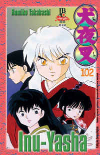 Capa de Inu-Yasha #102, Editora JBC