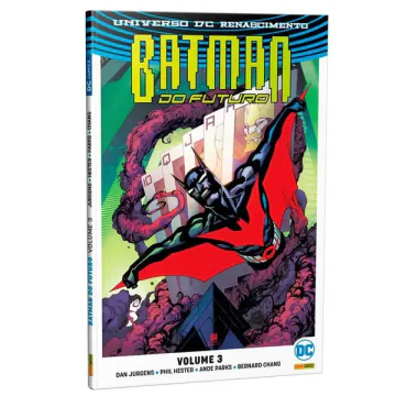 Capa de Batman Do Futuro Vol. 3, Panini