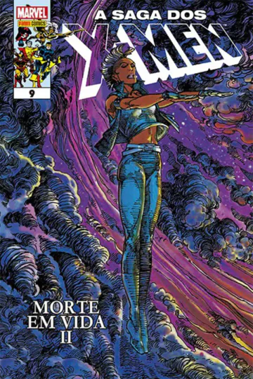 Capa de A Saga Dos X-Men Vol. 9, Panini