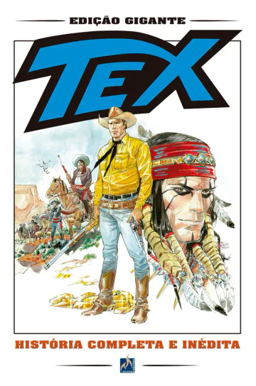 Capa de Tex Gigante — nº 43, Mythos Editora