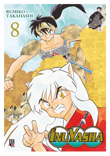 Capa de InuYasha Wideban #08, Editora JBC