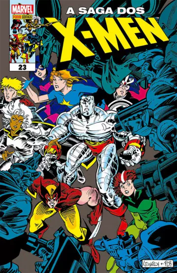 Capa de A Saga Dos X-Men Vol. 23, Panini