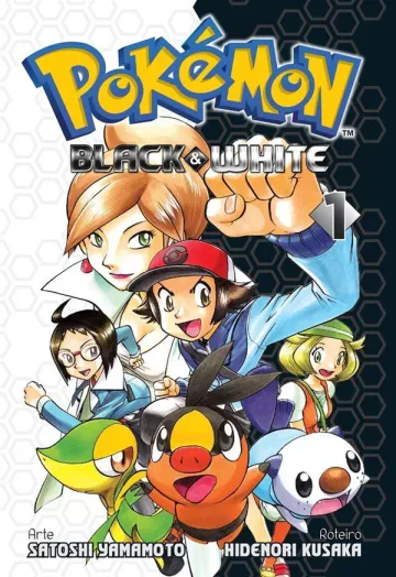 Capa de Pokémon Black And White Vol. 1, Panini