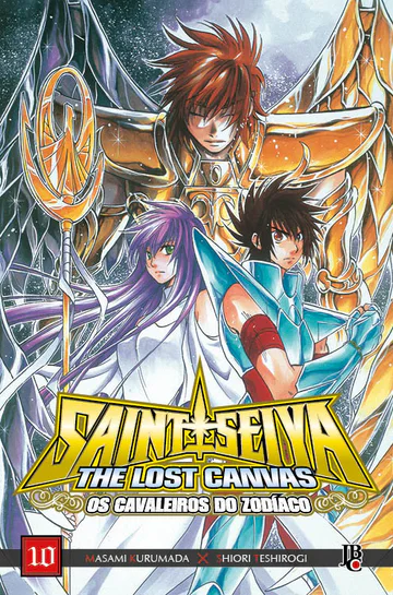 Capa de CDZ The Lost Canvas ESP. #10, Editora JBC