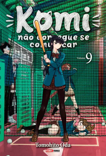 Capa de Komi Não Consegue Se Comunicar Vol. 9, Panini