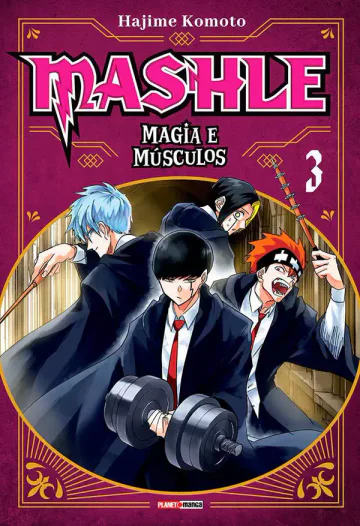 Capa de Mashle: Magia E Músculos Vol. 3, Panini