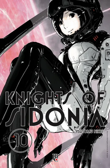 Capa de Knights of Sidonia #10, Editora JBC