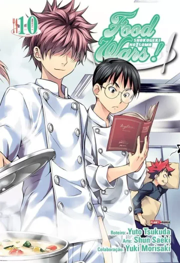 Capa de Food Wars Vol. 10, Panini