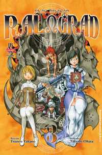 Capa de Blue Dragon - Ral Ω Grad #03, Editora JBC