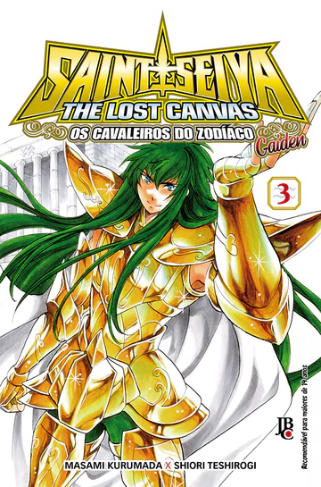 Capa de CDZ: The Lost Canvas Gaiden ESP. #03, Editora JBC