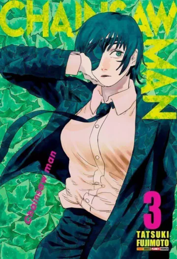Capa de Chainsaw Man Vol. 3, Panini