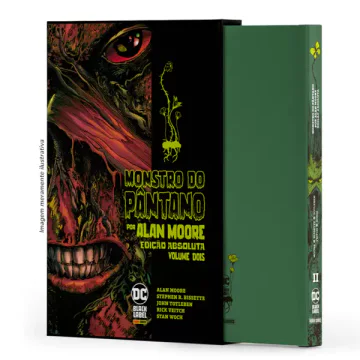 Capa de Monstro Do Pântano Por Alan Moore Vol. 2 - Edição Absoluta, Panini