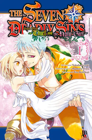 Capa de The Seven Deadly Sins - Seven Days: Thief and the Holy Girl #01, Editora JBC