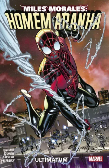 Capa de Miles Morales: Homem-Aranha Vol. 4, Panini