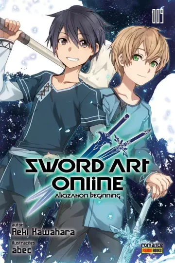 Capa de Sword Art Online: Alicization Beginning Vol. 9, Panini