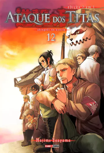 Capa de Ataque Dos Titãs (2 Em 1) Vol. 12, Panini