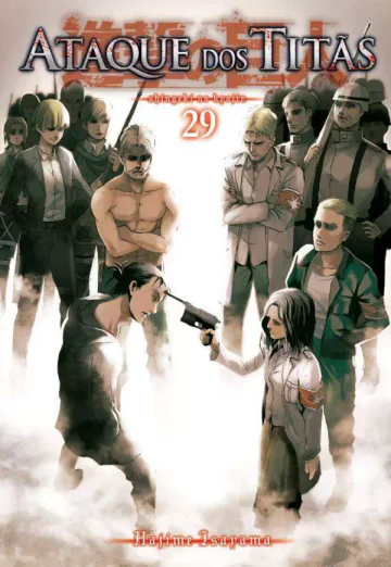 Capa de Ataque Dos Titãs Vol. 29, Panini