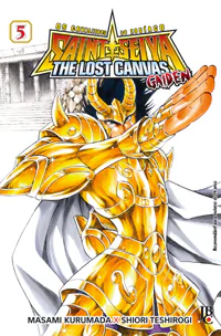 Capa de Os Cavaleiros do Zodíaco: The Lost Canvas Gaiden #05, Editora JBC