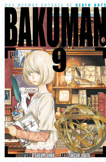 Capa de Bakuman #09, Editora JBC