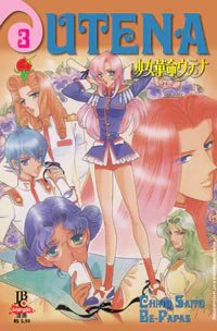 Capa de Utena #03, Editora JBC