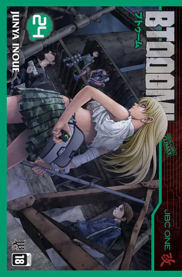 Capa de BTOOOM! #24, Editora JBC