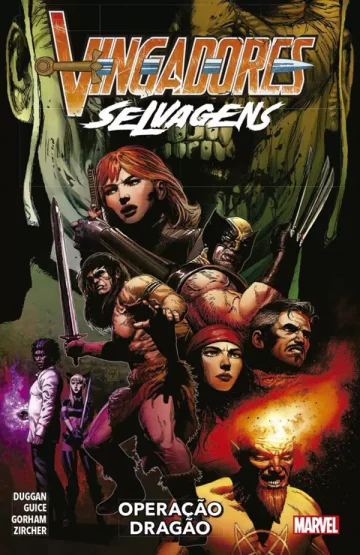 Capa de Vingadores Selvagens Vol. 3, Panini