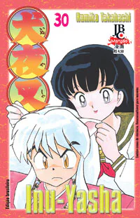 Capa de Inu-Yasha #30, Editora JBC