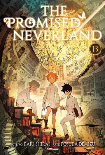 Capa de The Promised Neverland Vol. 13, Panini