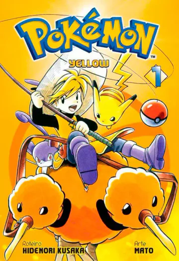 Capa de Pokémon Yellow Vol. 1, Panini