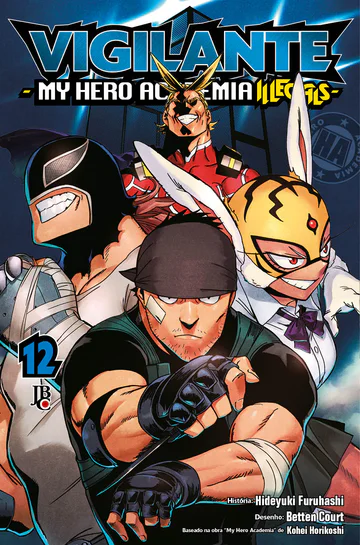 Capa de Vigilante: My Hero Academia Illegals #12, Editora JBC