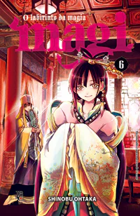 Capa de Magi - O Labirinto da Magia #06, Editora JBC