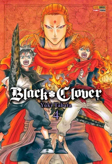 Capa de Black Clover Vol. 4, Panini