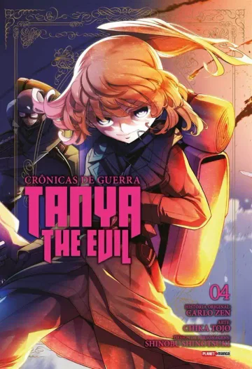 Capa de Tanya The Evil: Crônicas De Guerra Vol. 4, Panini