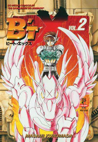 Capa de B'tX #02, Editora JBC