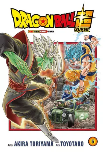Capa de Dragon Ball Super Vol. 5, Panini