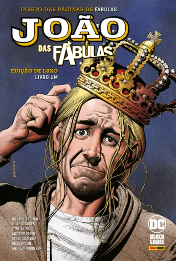 Capa de João Das Fábulas - Edição De Luxo Vol. 1, Panini