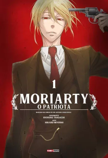 Capa de Moriarty: O Patriota Vol. 1, Panini